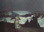 Winslow Homer A Summer Night (mk43) France oil painting artist